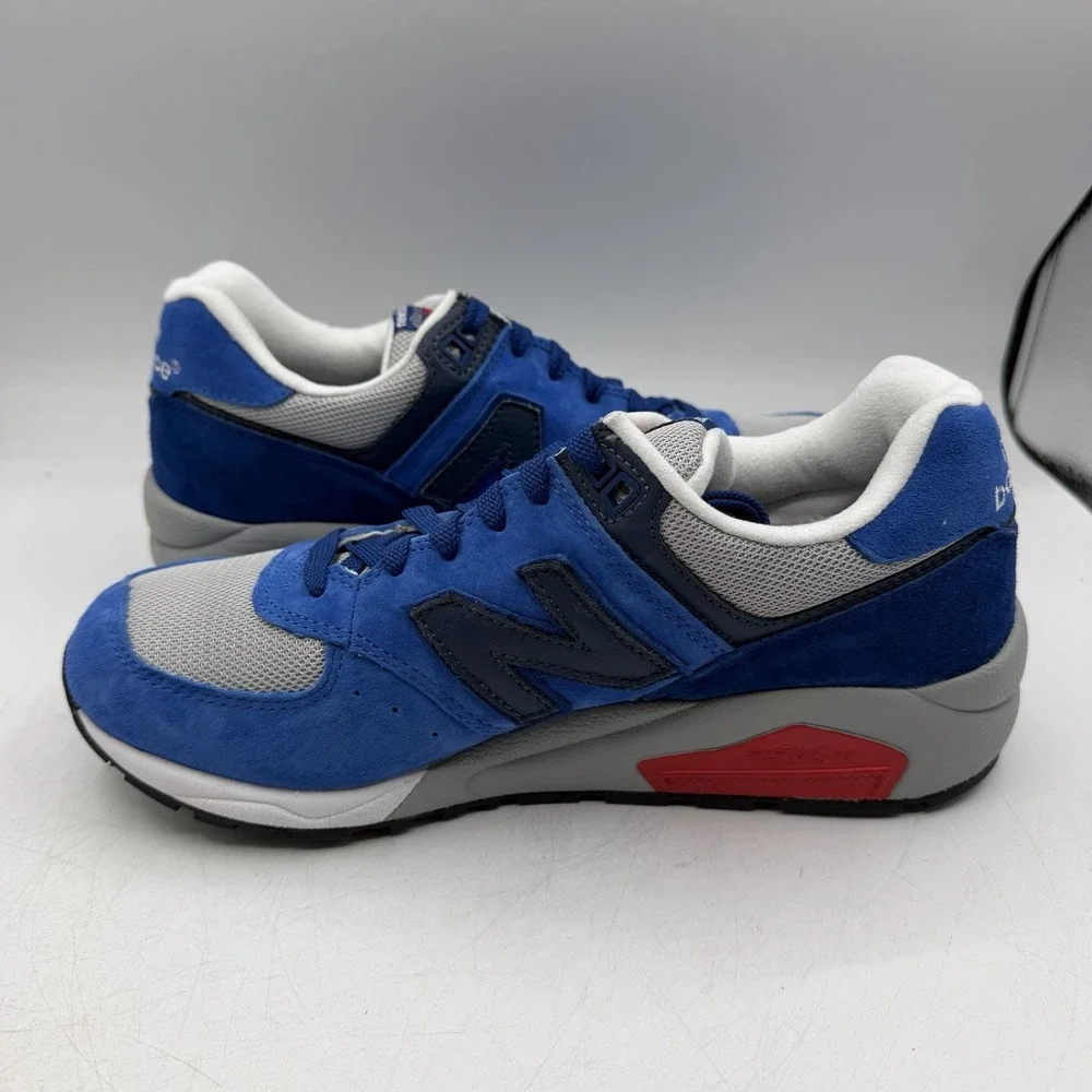 New Balance 572 Shoes Mens Sz 8 D Detective Cobalt/Navy Blue Sneakers MRT572BG